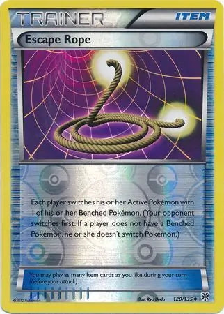 Plasma Storm Escape Rope #120/135 reverse holo
